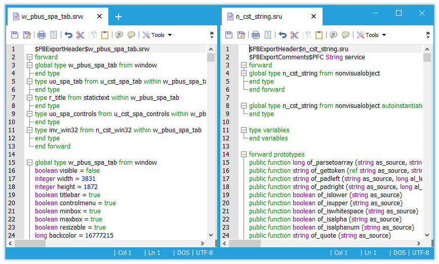 NotepadPB Split View